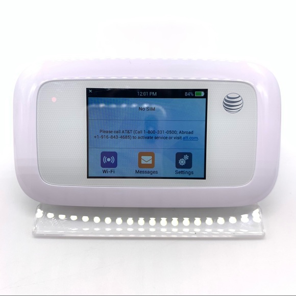 ZTE AT&T Mifi / Wi-fi Portable Internet Device with Micro SD Card Slot - Picture 8 of 11